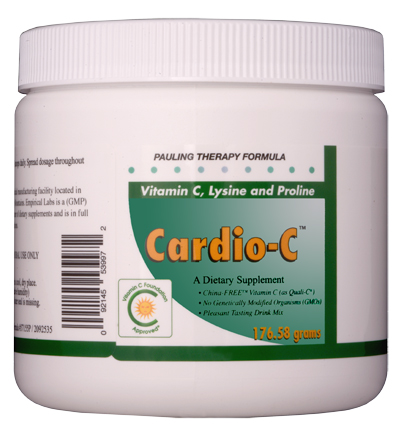 Cardio-C Pauling-therapy Drink Mix Powder w/Quali-C®